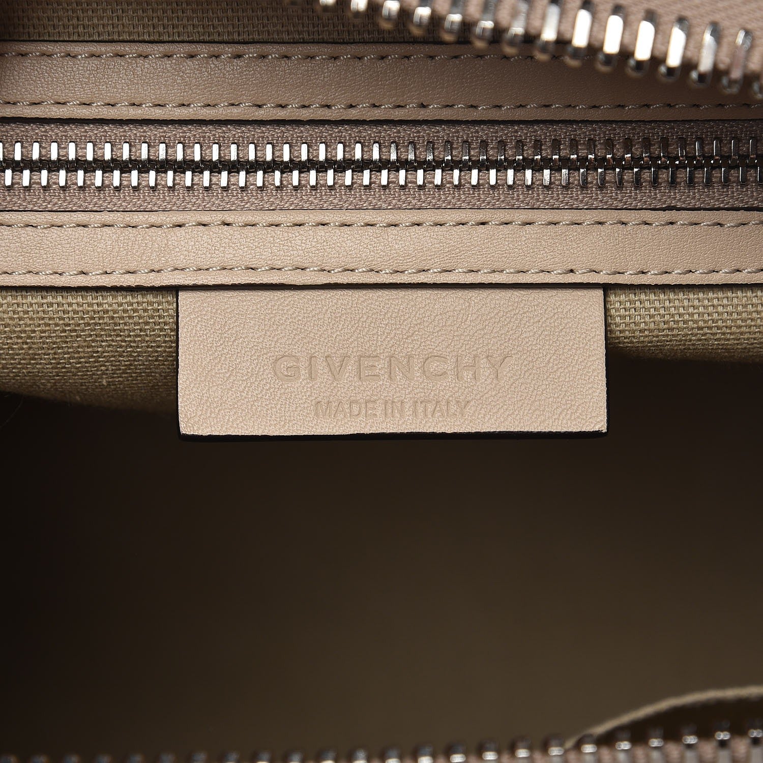 Givenchy Calfskin Medium Studded Antigona Beige Buff 6 of 12