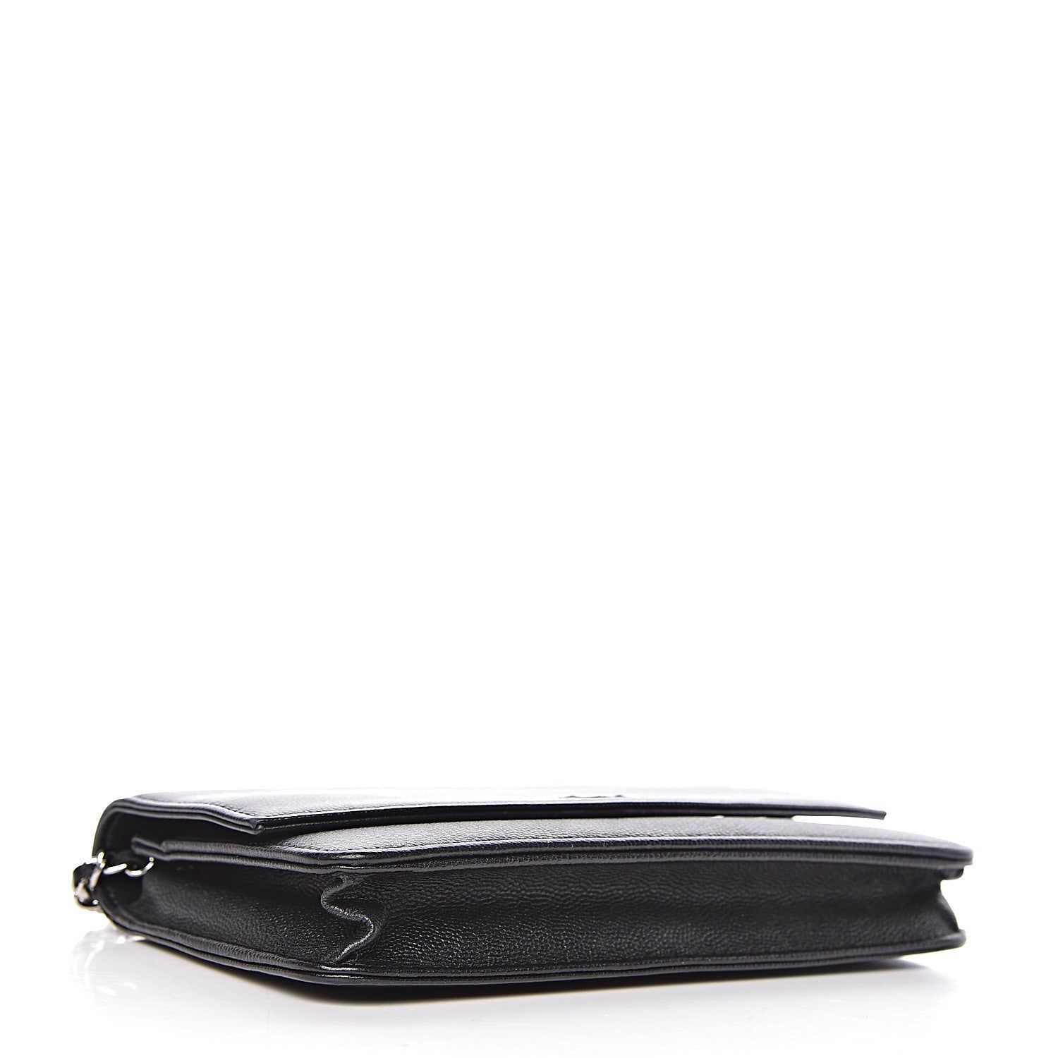 Chanel Caviar Sevruga Wallet On Chain WOC Black 4 of 11