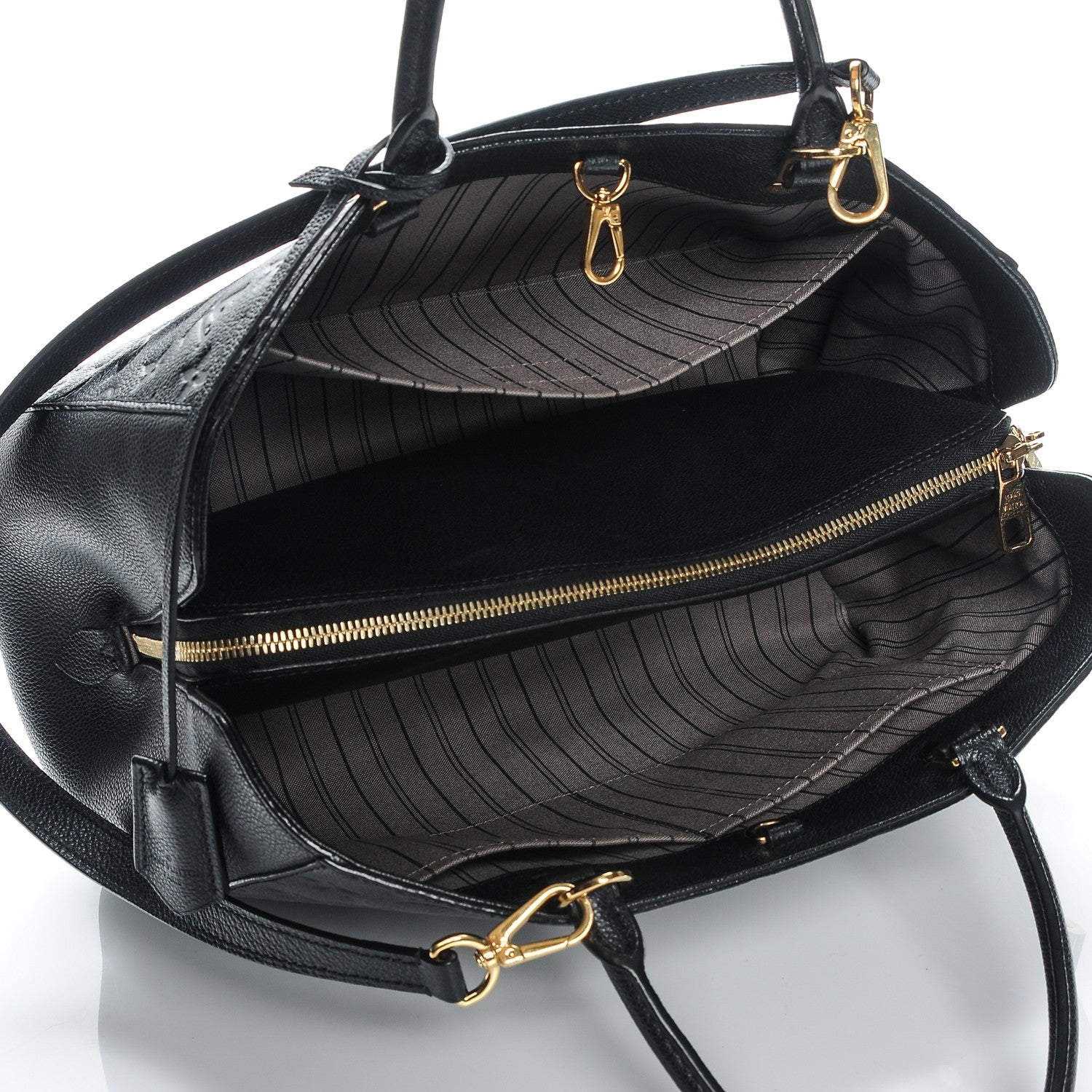Louis Vuitton Empreinte Montaigne GM Black 5 of 6