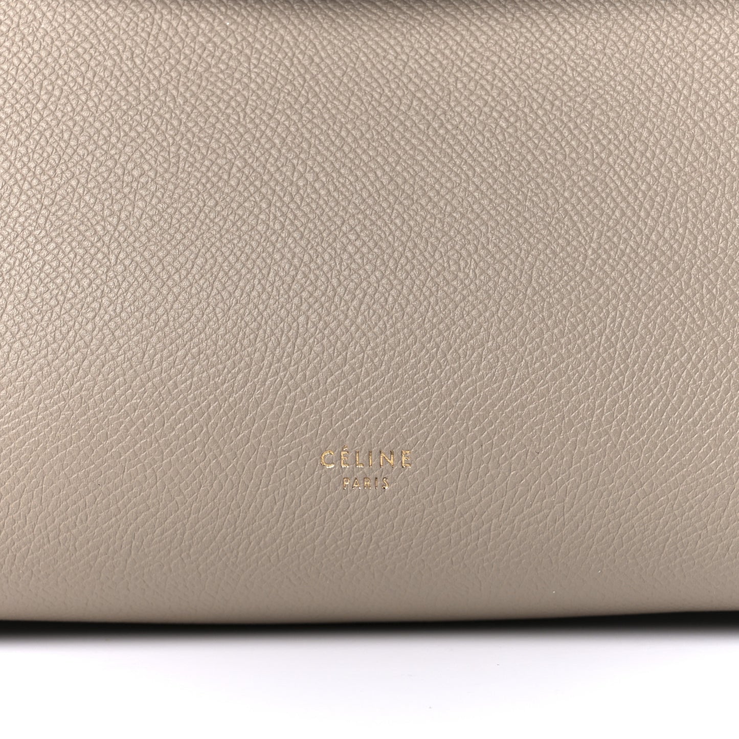 Grained Calfskin Mini Belt Bag Light Taupe