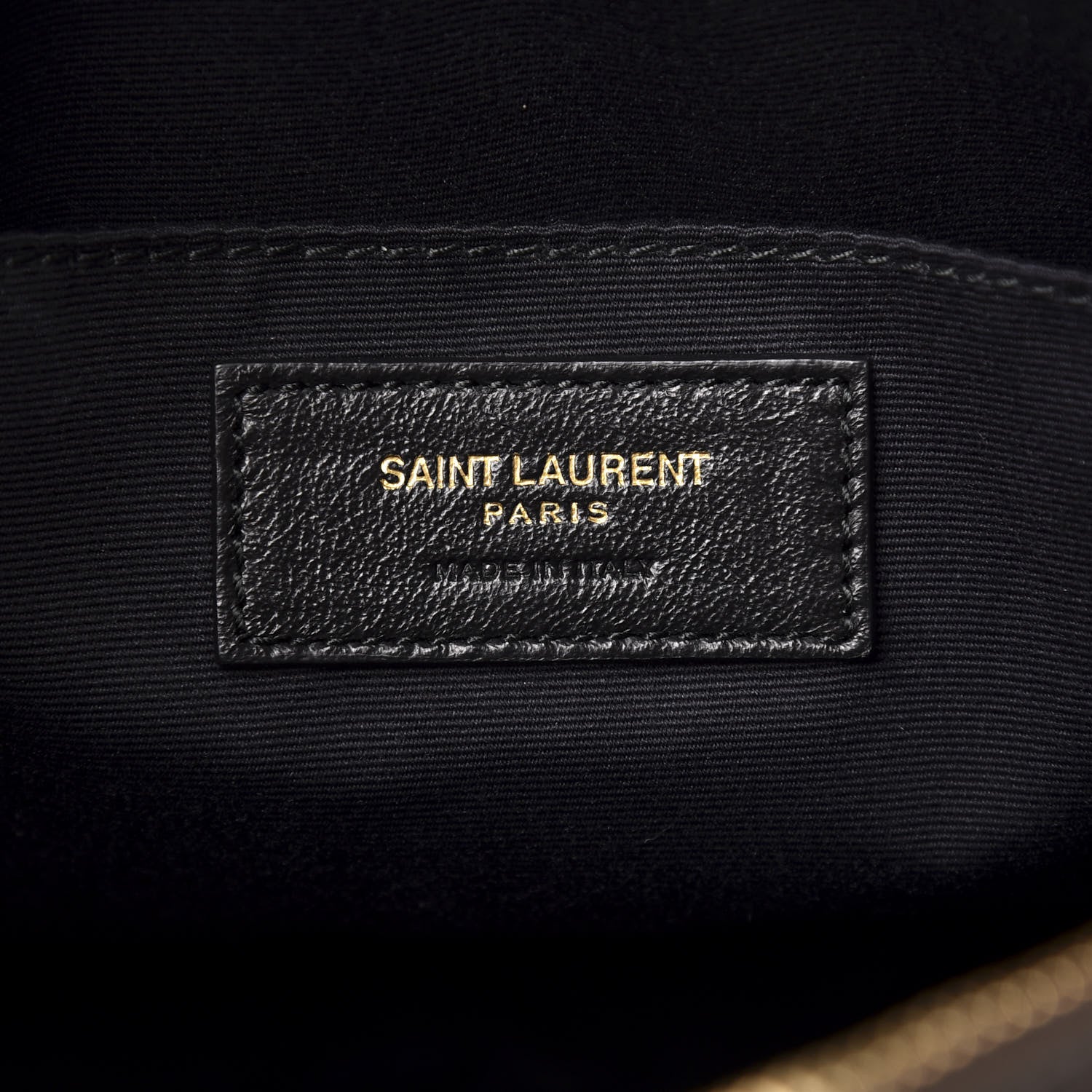 Saint Laurent Calfskin Matelasse Monogram Lou Camera Bag Faggio 7 of 9