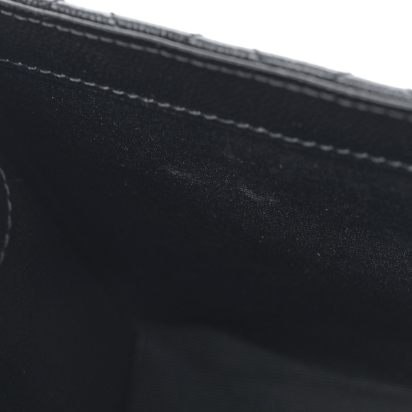 Grain De Poudre Textured Mixed Matelasse Triquilt Medium Monogram Satchel Black