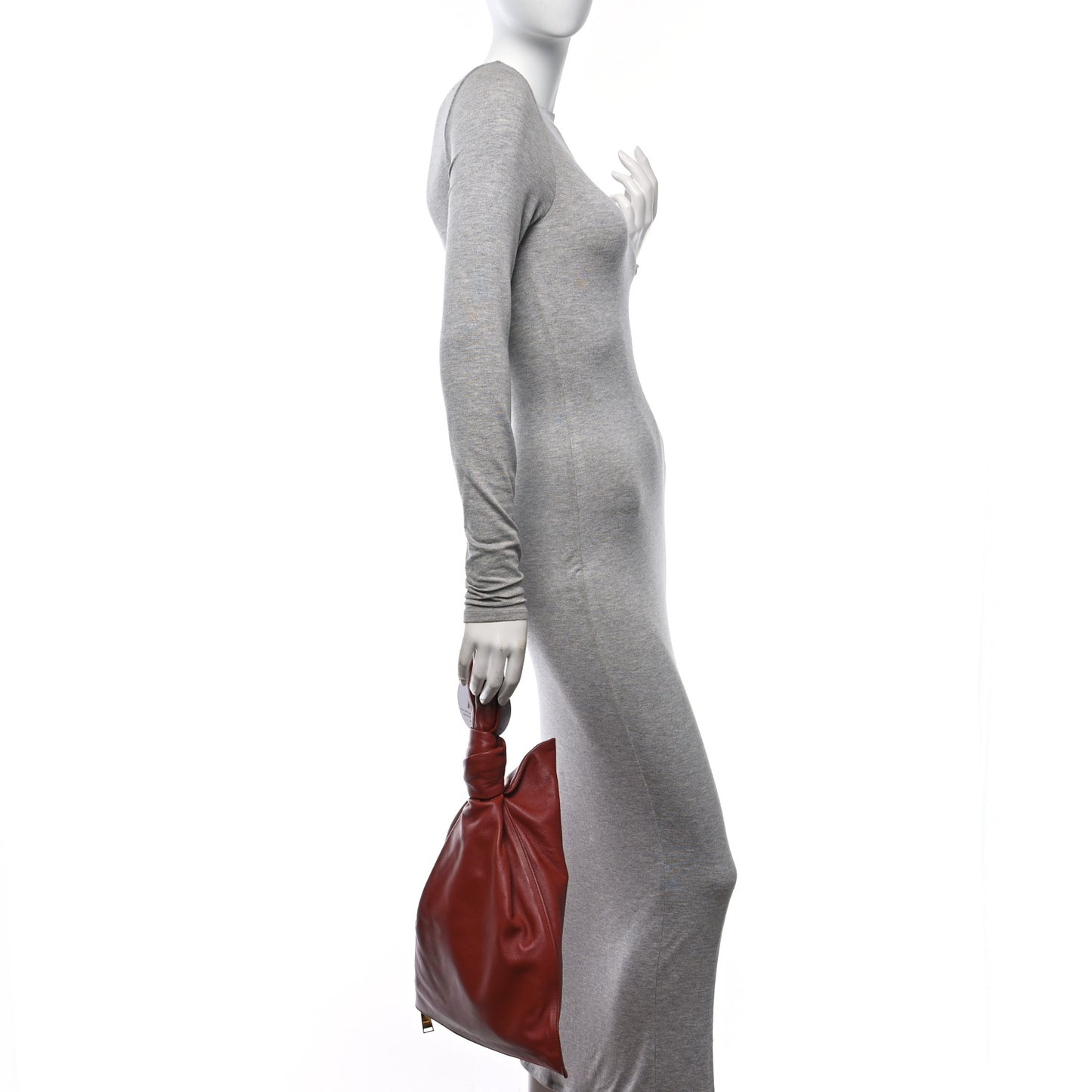 Supple Calfskin BV Twist Rust