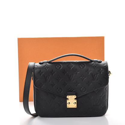 Louis Vuitton Empreinte Pochette Metis Black 9 of 9