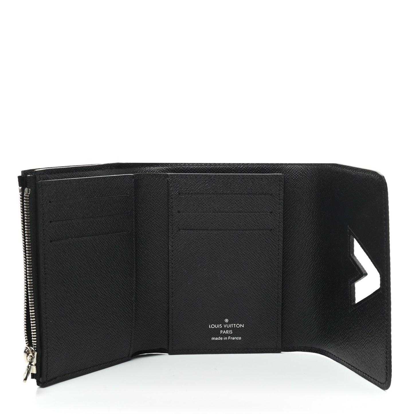 Epi Twist Compact Wallet Black