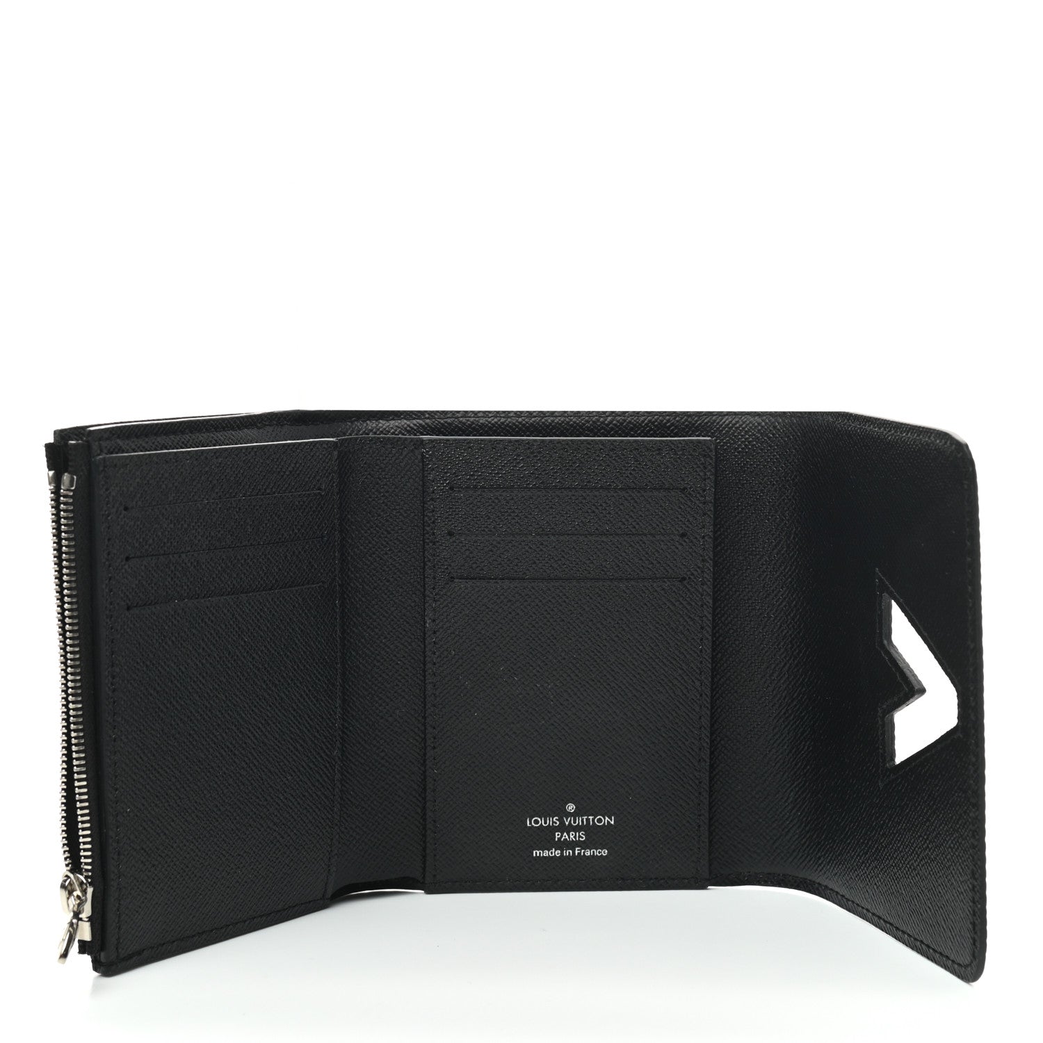 Louis Vuitton Epi Twist Compact Wallet Black 5 of 7