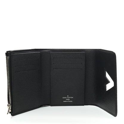 Louis Vuitton Epi Twist Compact Wallet Black 5 of 7