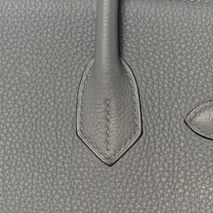 Hermes Togo Birkin 30 Gris Mouette 13 of 38