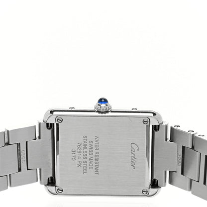 Cartier Stainless Steel 24mm Tank Solo Quartz Watch 4 of 4