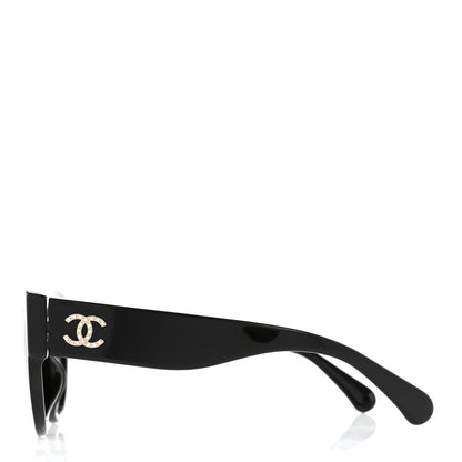 Chanel Acetate Sunglasses 5498-B-A Black 3 of 9
