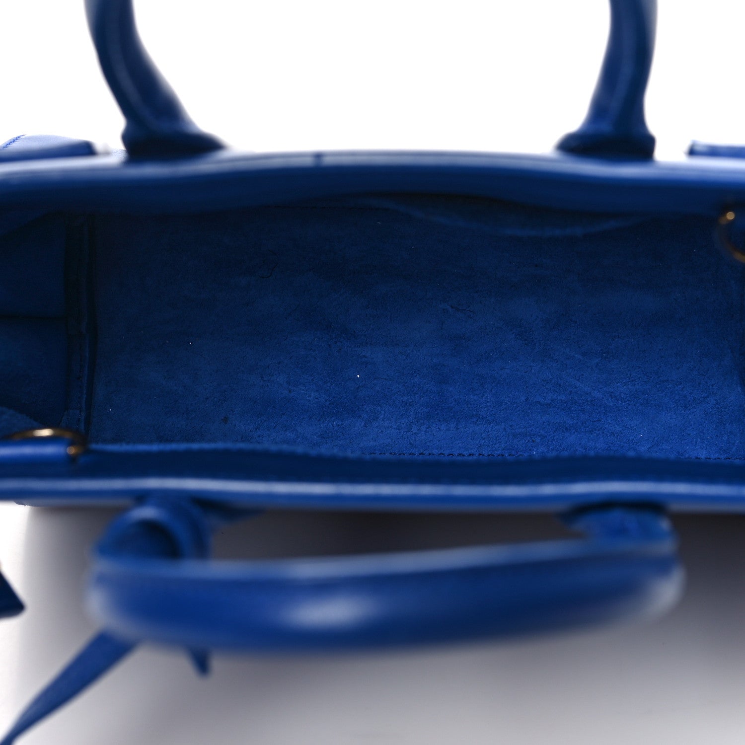 Saint Laurent Calfskin Nano Sac De Jour Royal Blue 5 of 11