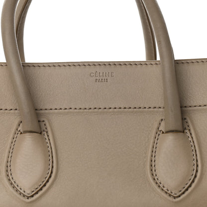 Celine Supple Calfskin Medium Phantom Luggage Beige 6 of 14
