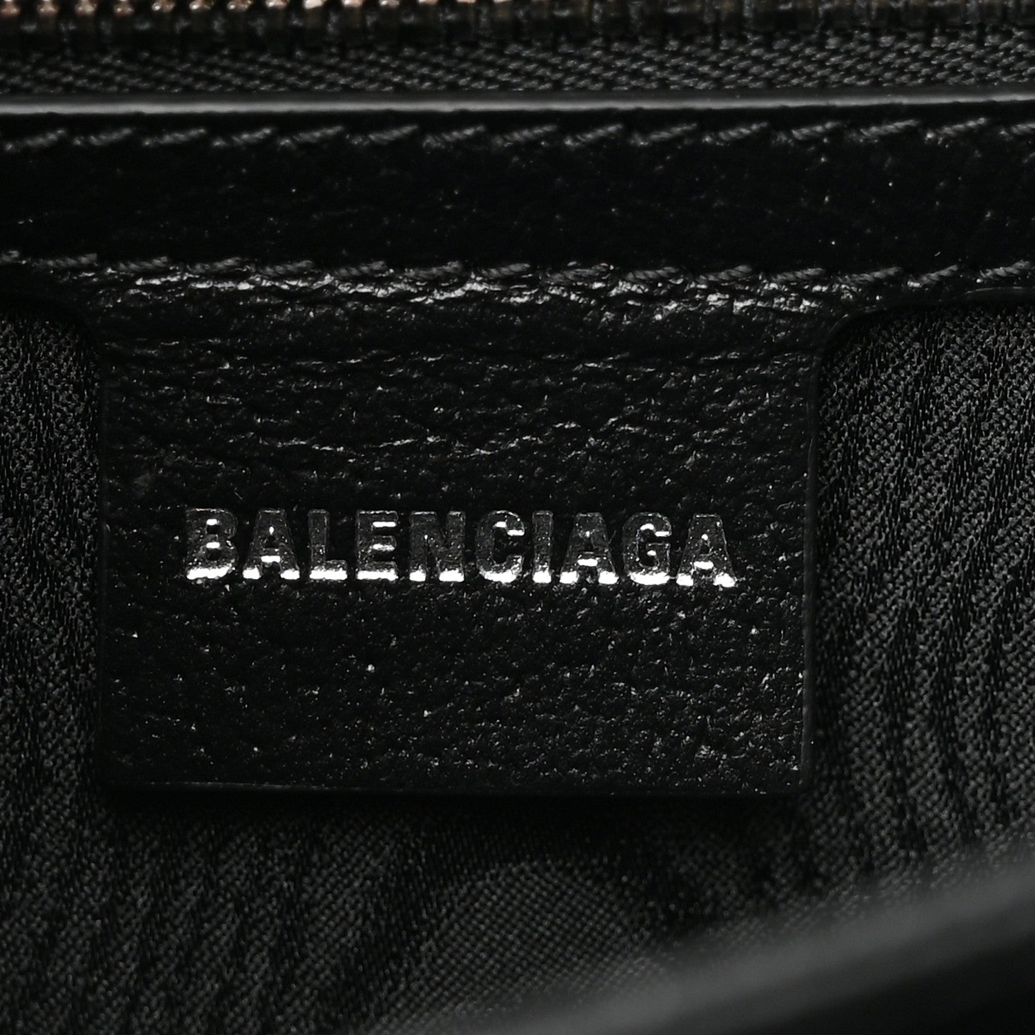 Gucci X BALENCIAGA BB Supreme Monogram Web Small Top Handle Bag Black 6 of 10