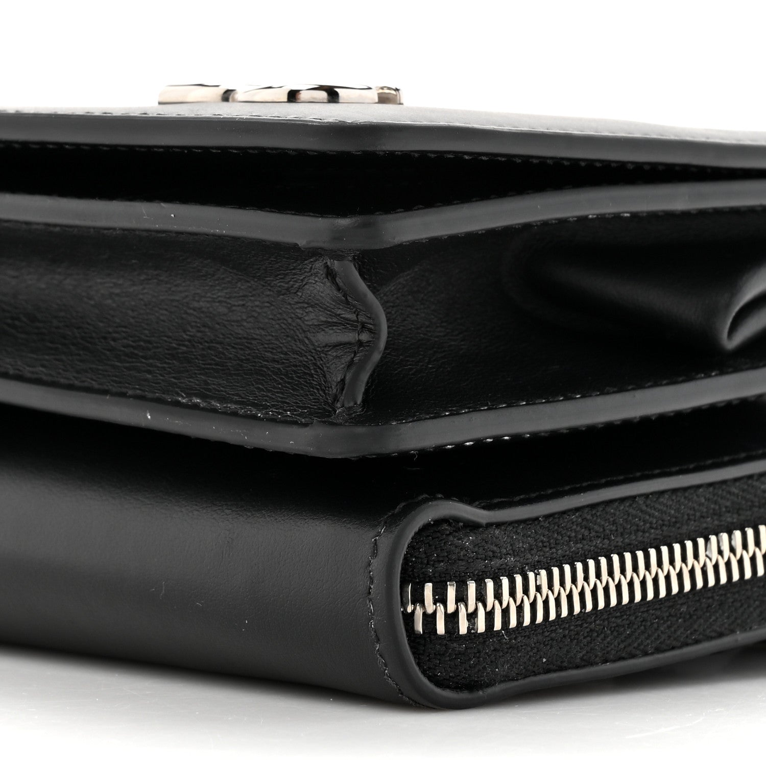 Dolce & Gabbana DOLCE GABBANA Calfskin DG Millennials Convertible Crossbody Black 10 of 14