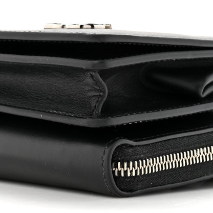 Dolce & Gabbana DOLCE GABBANA Calfskin DG Millennials Convertible Crossbody Black 10 of 14
