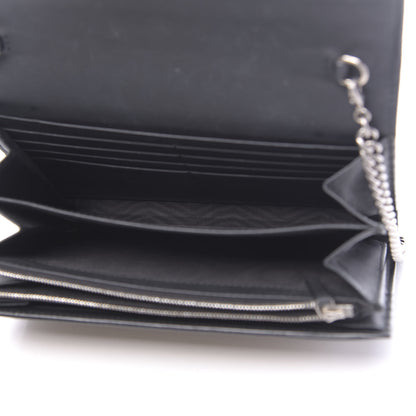 Gucci GG Supreme Monogram Mini Dionysus Chain Wallet Beige Black 5 of 13