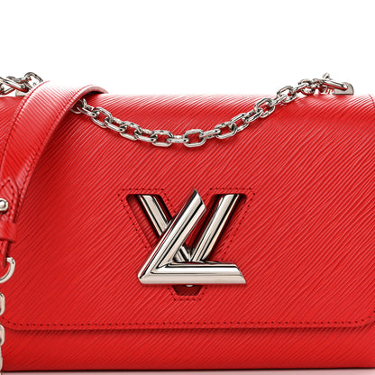 Louis Vuitton Epi Twist Shoulder Bag MM Coquelicot 8 of 11