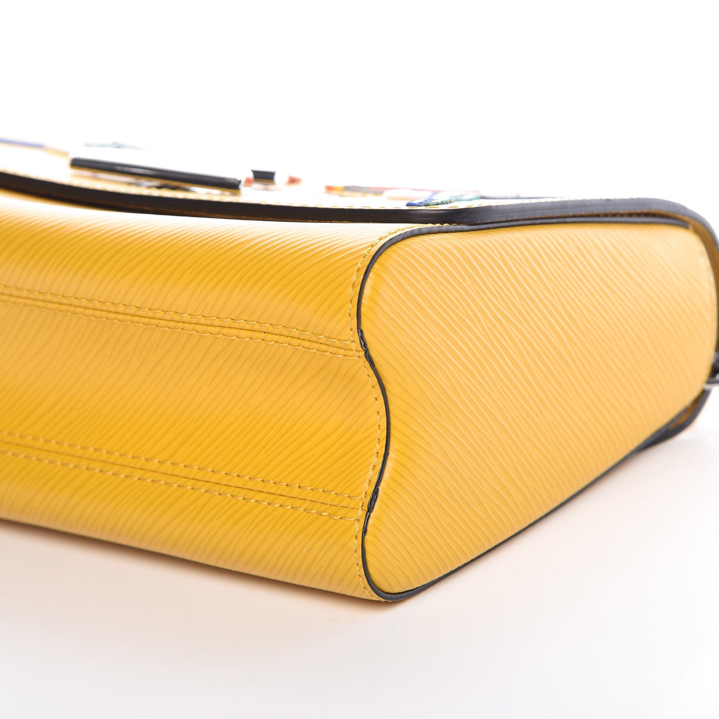 Epi Early Bird Twist Shoulder Bag MM Jonquille