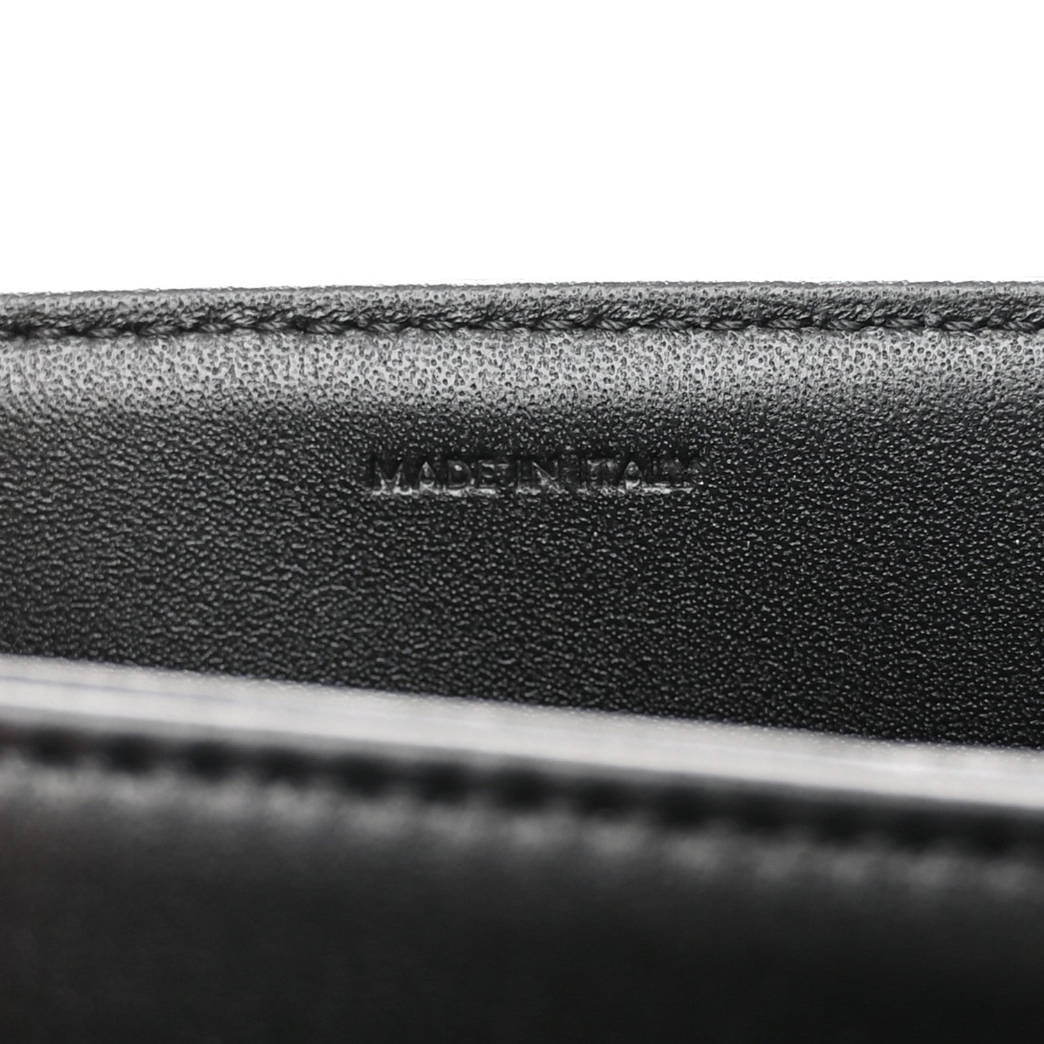 Celine Shiny Calfskin Medium Triomphe Black 8 of 14