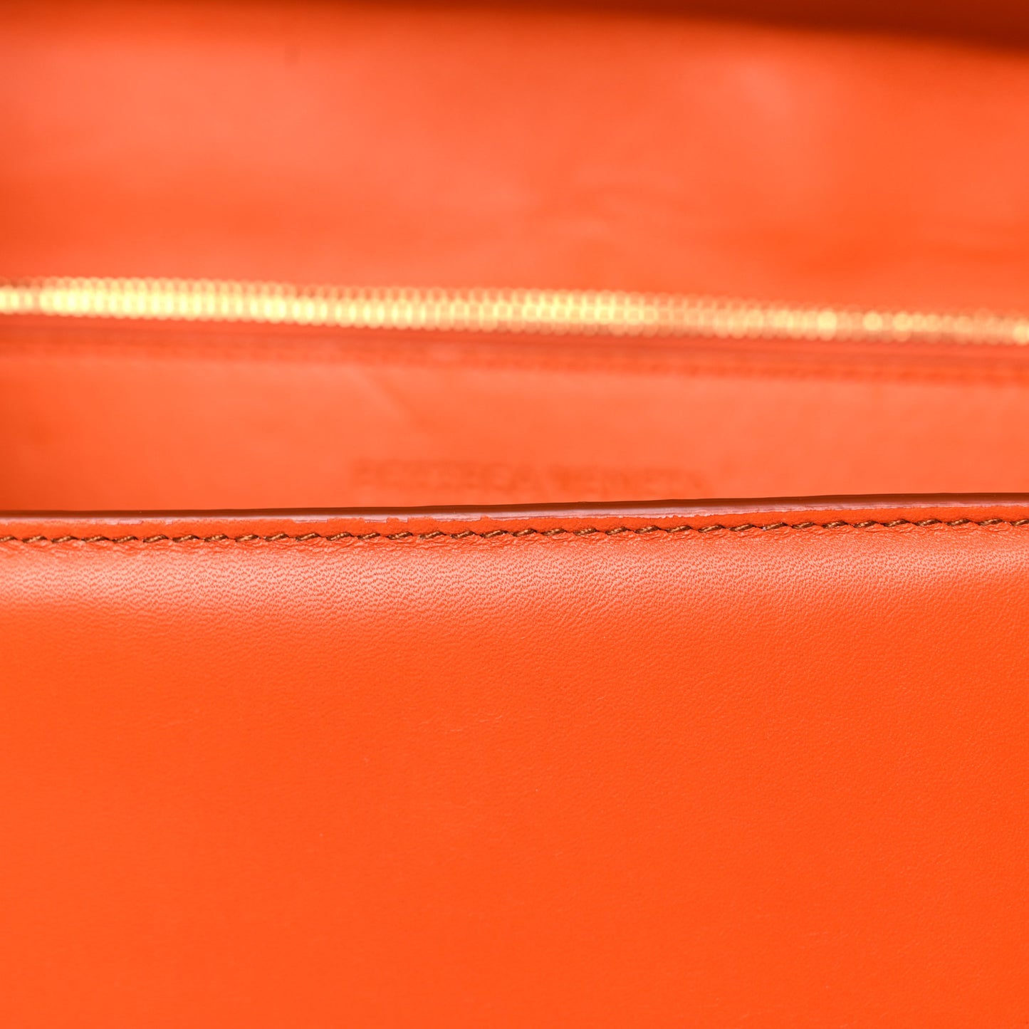 Spazzolato Calfskin Classic BV Classic Bag Orange