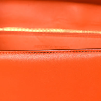 Bottega Veneta Spazzolato Calfskin Classic BV Classic Bag Orange 11 of 13