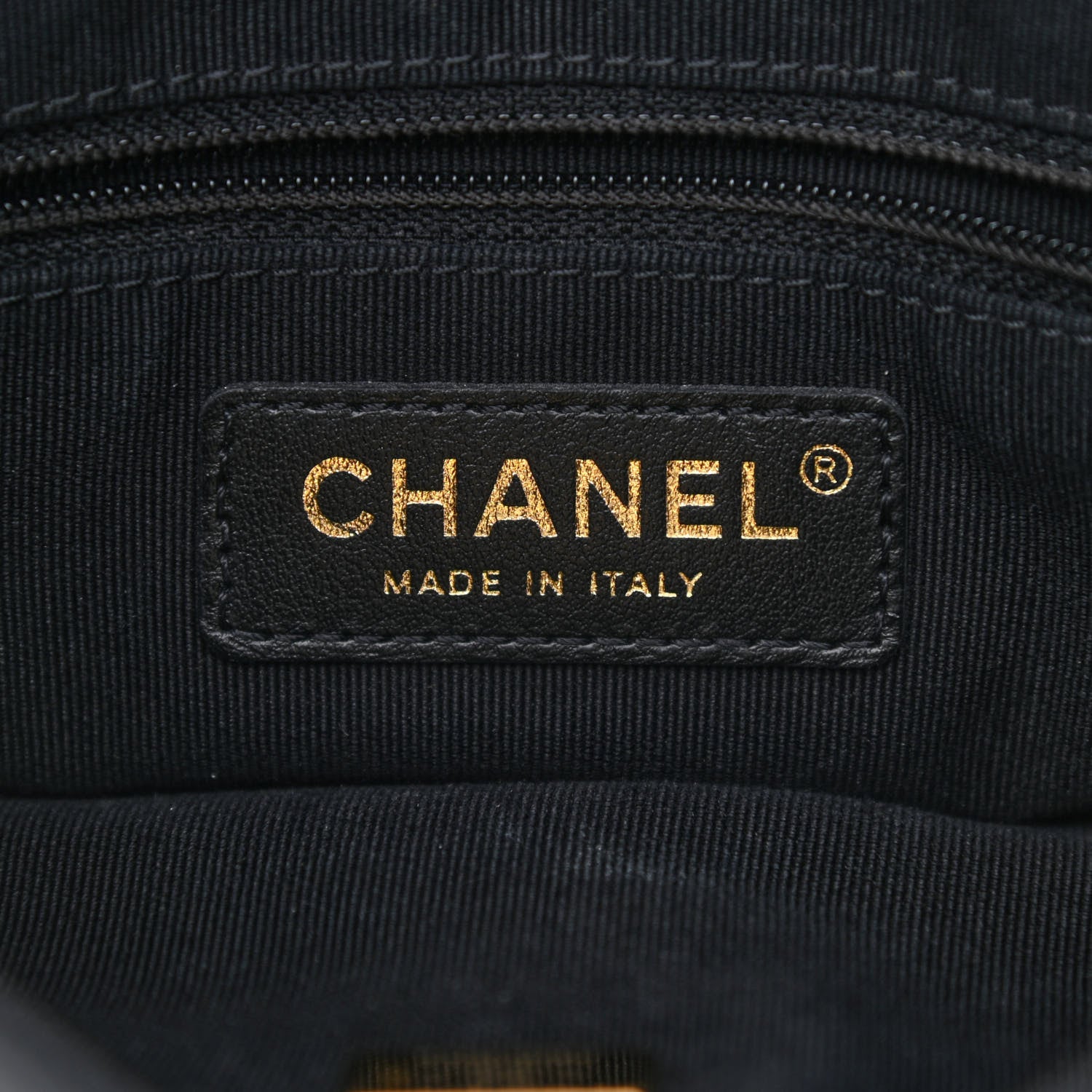 Chanel Calfskin Quilted Drawstring Bucket Bag Black 6 of 10