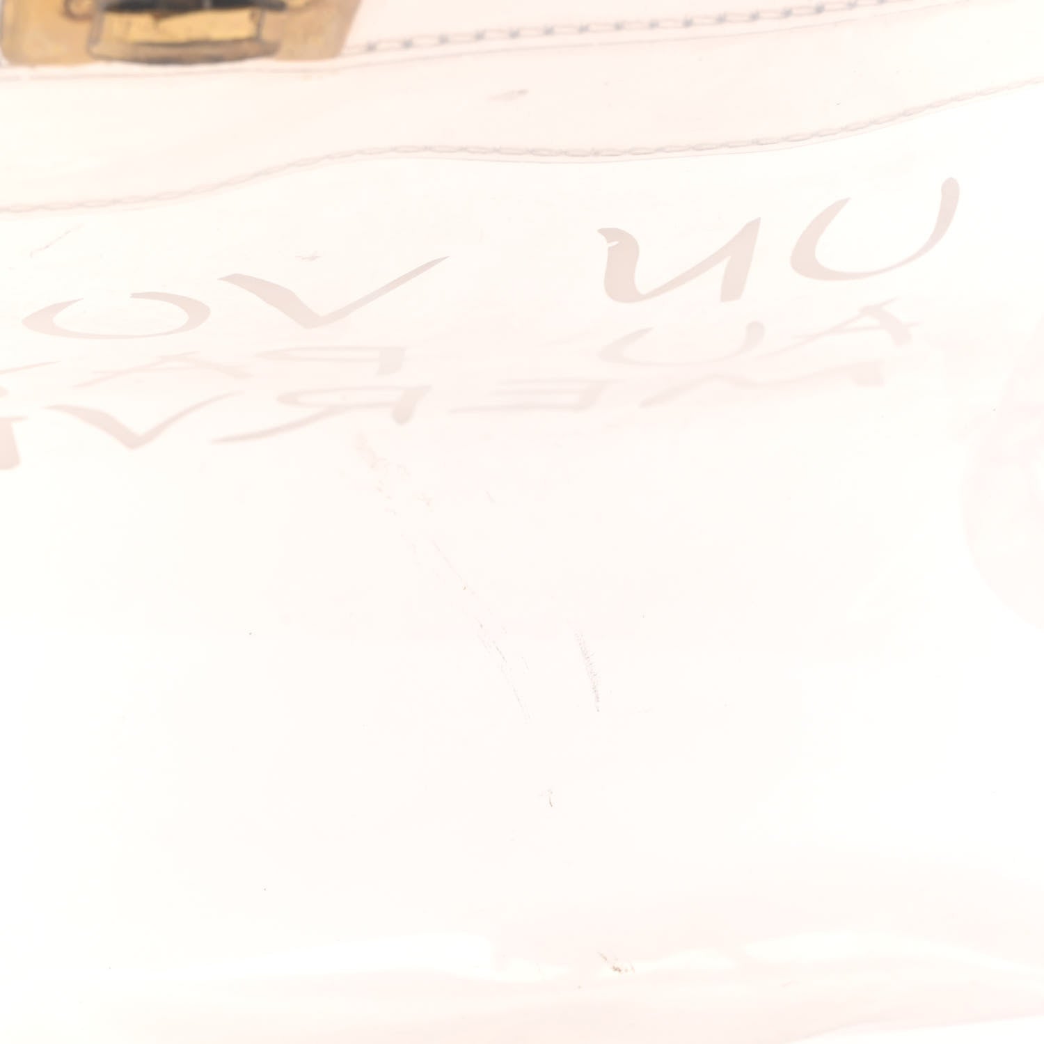 Hermes Vinyl Souvenir De L'Exposition Kelly Transparent 13 of 13