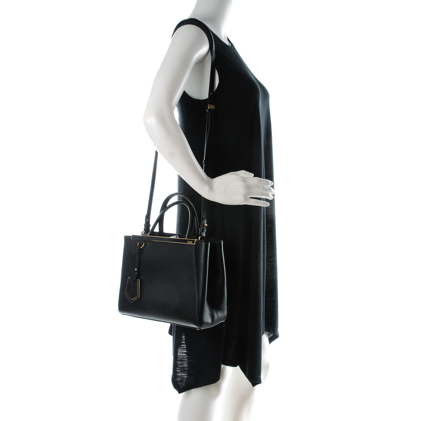 Vitello Elite Petite 2Jours Tote Black