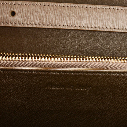 Celine Liege Calfskin Medium Classic Box Flap Bag Souris 6 of 6