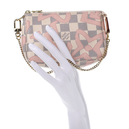 Louis Vuitton Damier Azur Tahitienne Mini Pochette Accessories 2 of 10