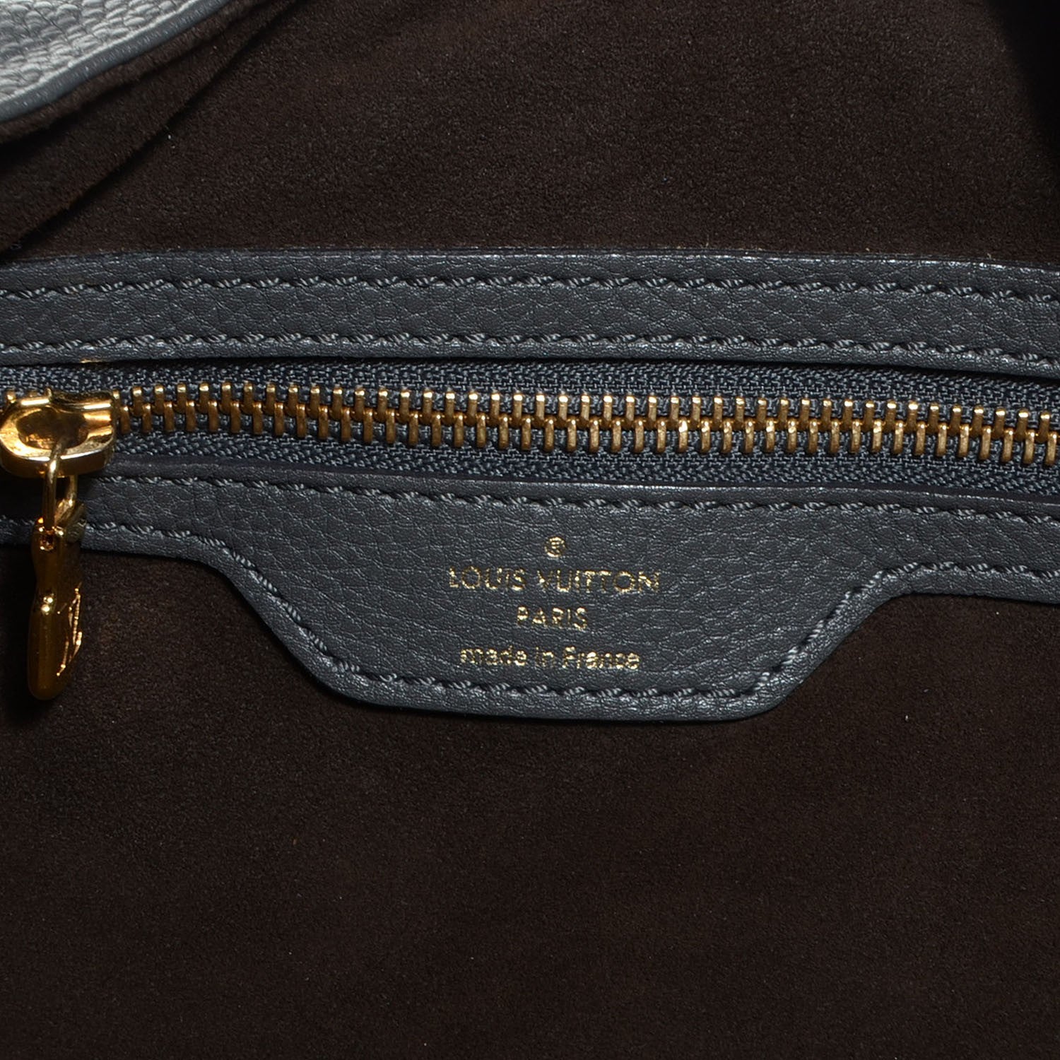 Louis Vuitton Mahina L Anthracite 6 of 7