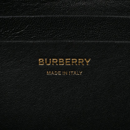 Burberry Calfskin Leopard Large Grace Bag Dark Mustard 5 of 8