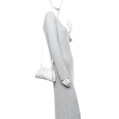 Bottega Veneta Nappa Intrecciato The Mini Pouch Chalk Chalk 2 of 10
