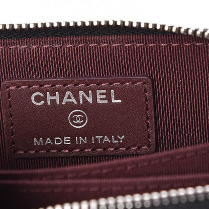 Chanel Caviar Quilted Zip Coin Purse Black 6 of 14