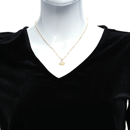 Bulgari 18K Yellow Gold Diamond Divas' Dream Pave Pendant Necklace 2 of 6