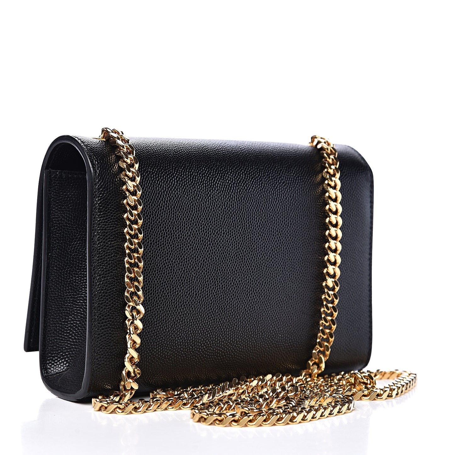 Grain De Poudre Small Monogram Kate Satchel Black