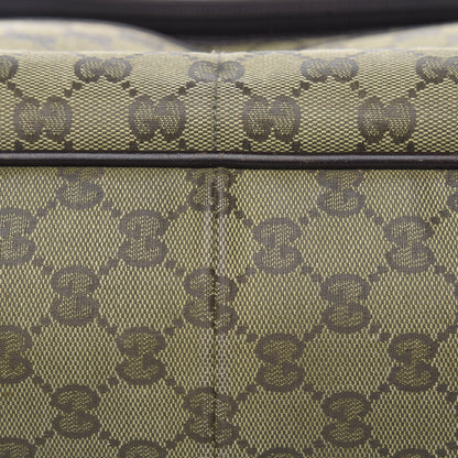 Gucci Monogram Large Diaper Bag Dark Brown 13 of 22