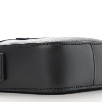 Gucci GG Supreme Monogram Appia Calfskin Web Small Camera Messenger Bag Black Grey 9 of 11