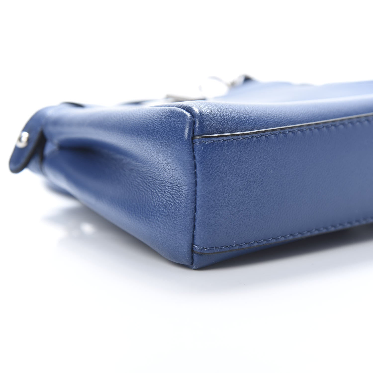 Fendi Shiny Nappa Micro Peekaboo Iconic Satchel Iris 10 of 11