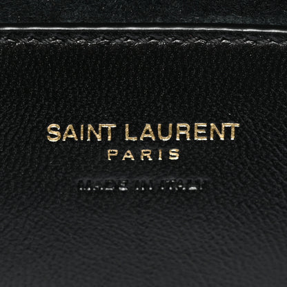 Saint Laurent Smooth Calfskin Le 5 A 7 Mini Hobo Black 6 of 10