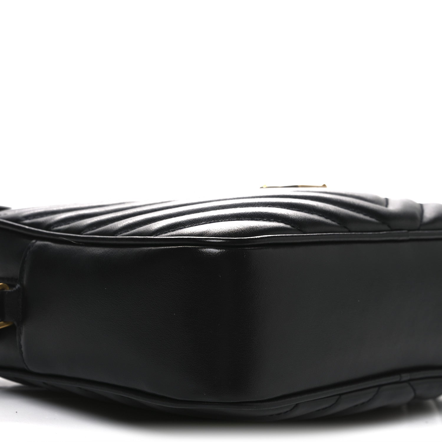 Saint Laurent Calfskin Matelasse Monogram Lou Camera Bag Black 9 of 11