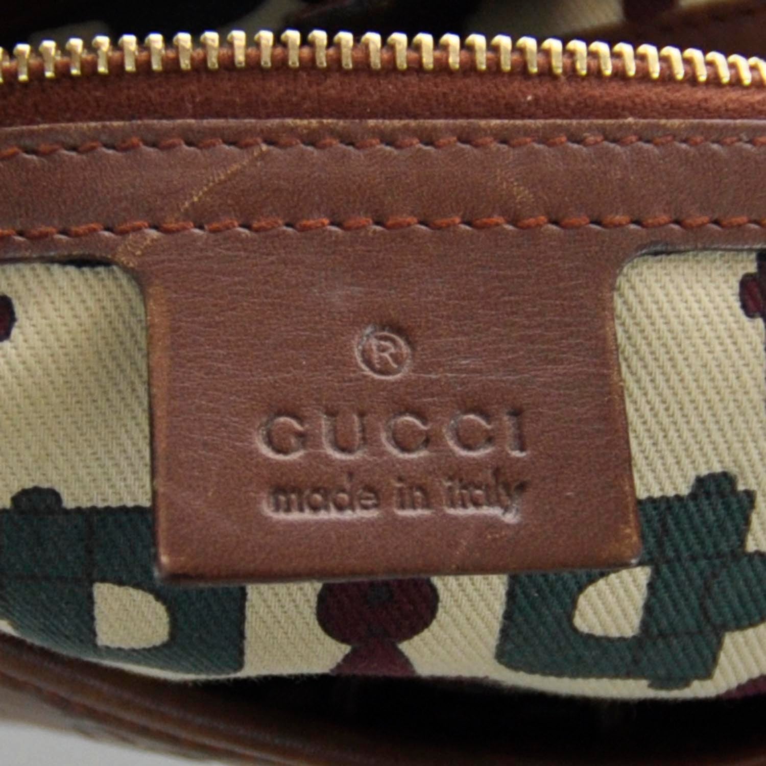 Gucci Guccissima Punch Hobo Brown 8 of 9