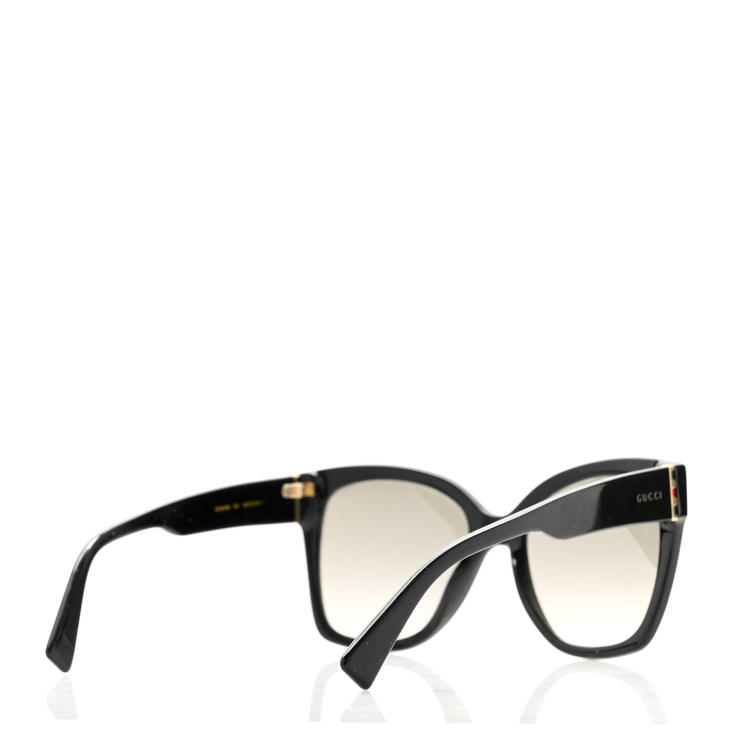Acetate Square Frame Sunglasses GG0459S Black