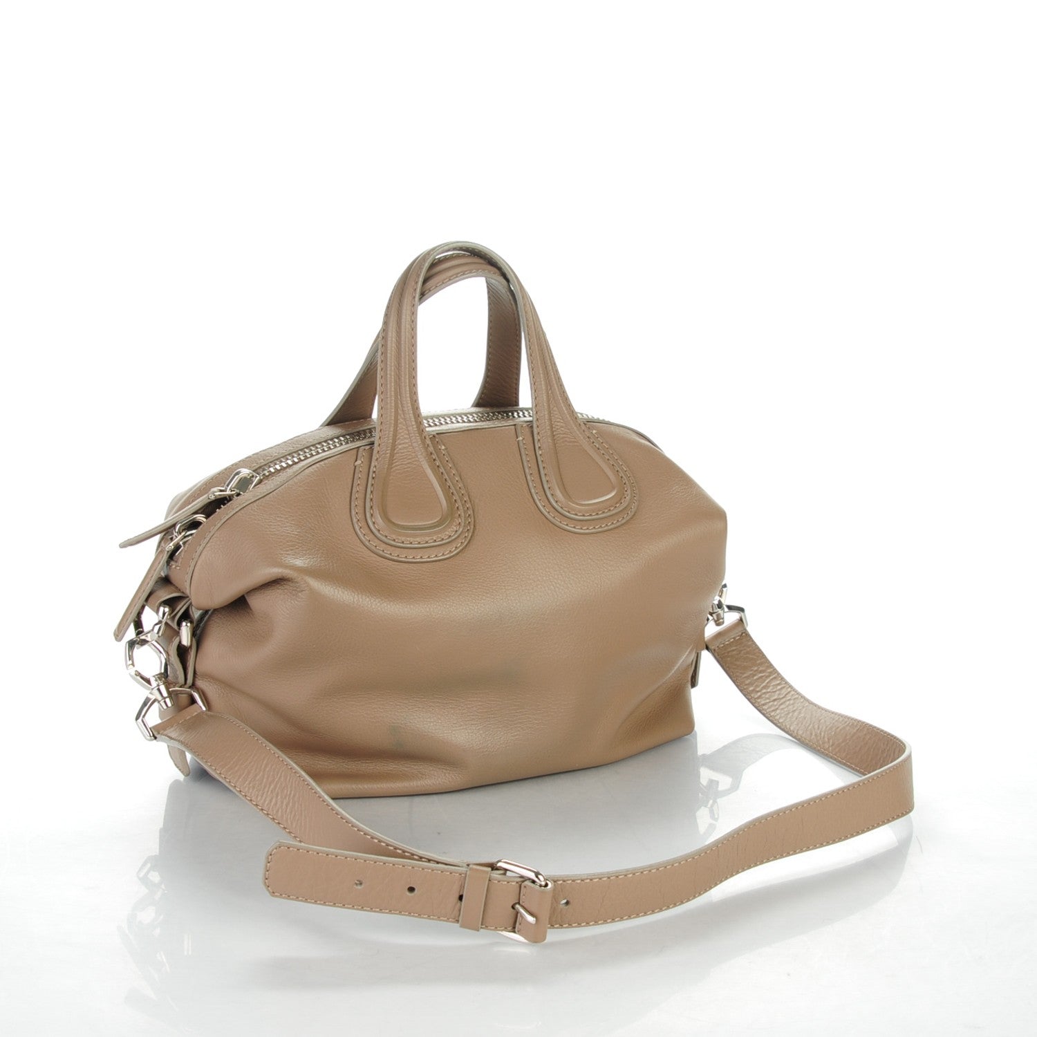 Givenchy Waxy Grained Calfskin Small Nightingale Sand 3 of 8