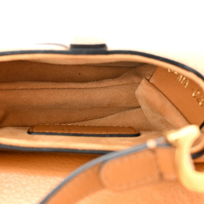 Christian Dior Goatskin Micro Saddle Bag Camello 5 of 10