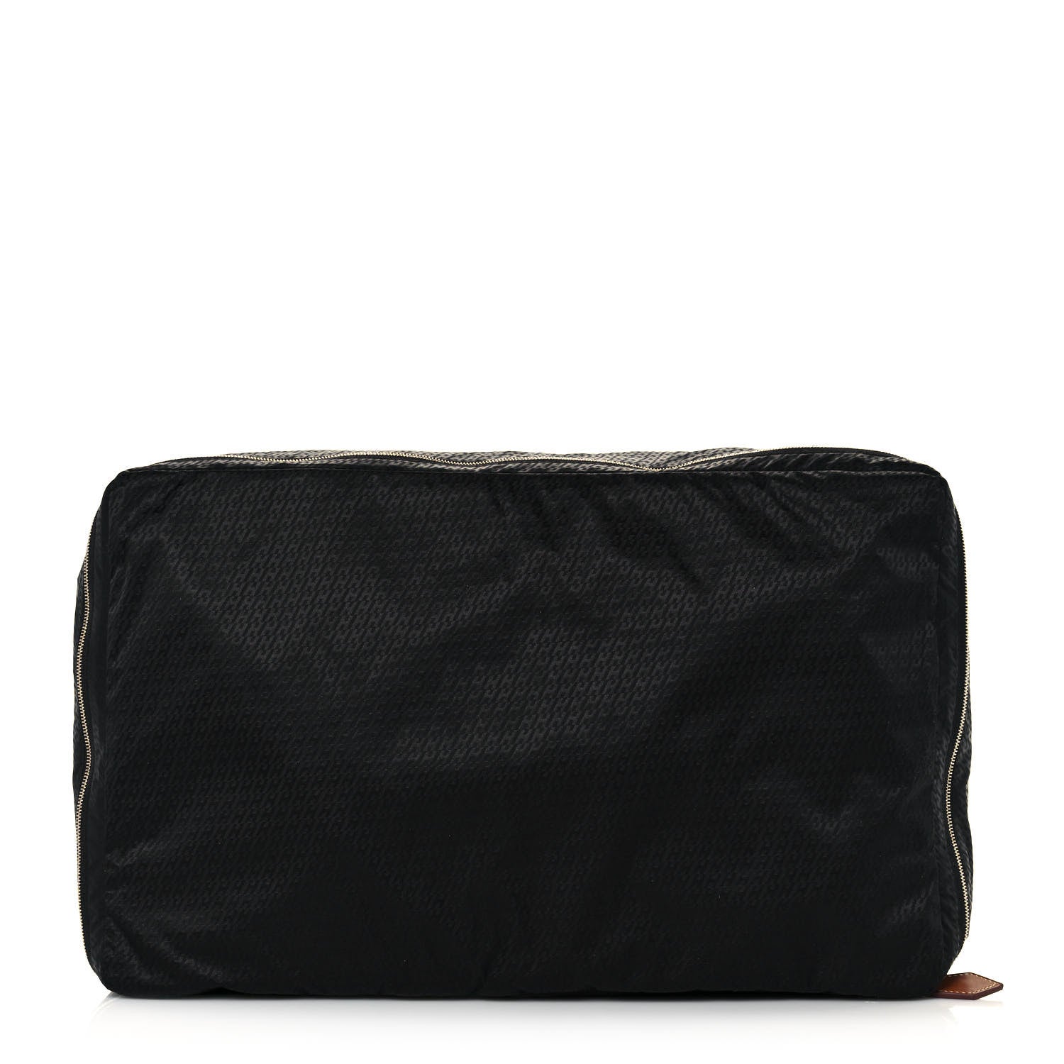 Hermes Technical Silk H en Bias Travelsilk Cube MM Black Fauve 1 of 13