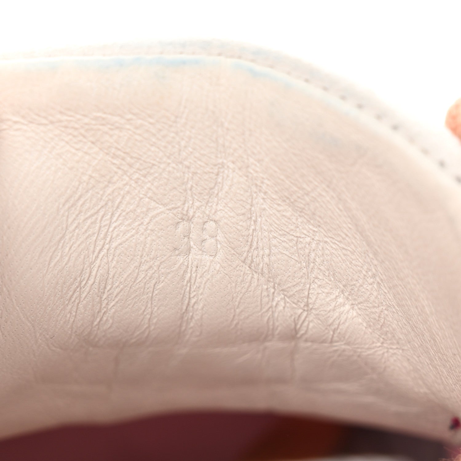 Hermes Air Mesh Suede Goatskin Bouncing Sneakers 38 Rose Multicolor 8 of 21