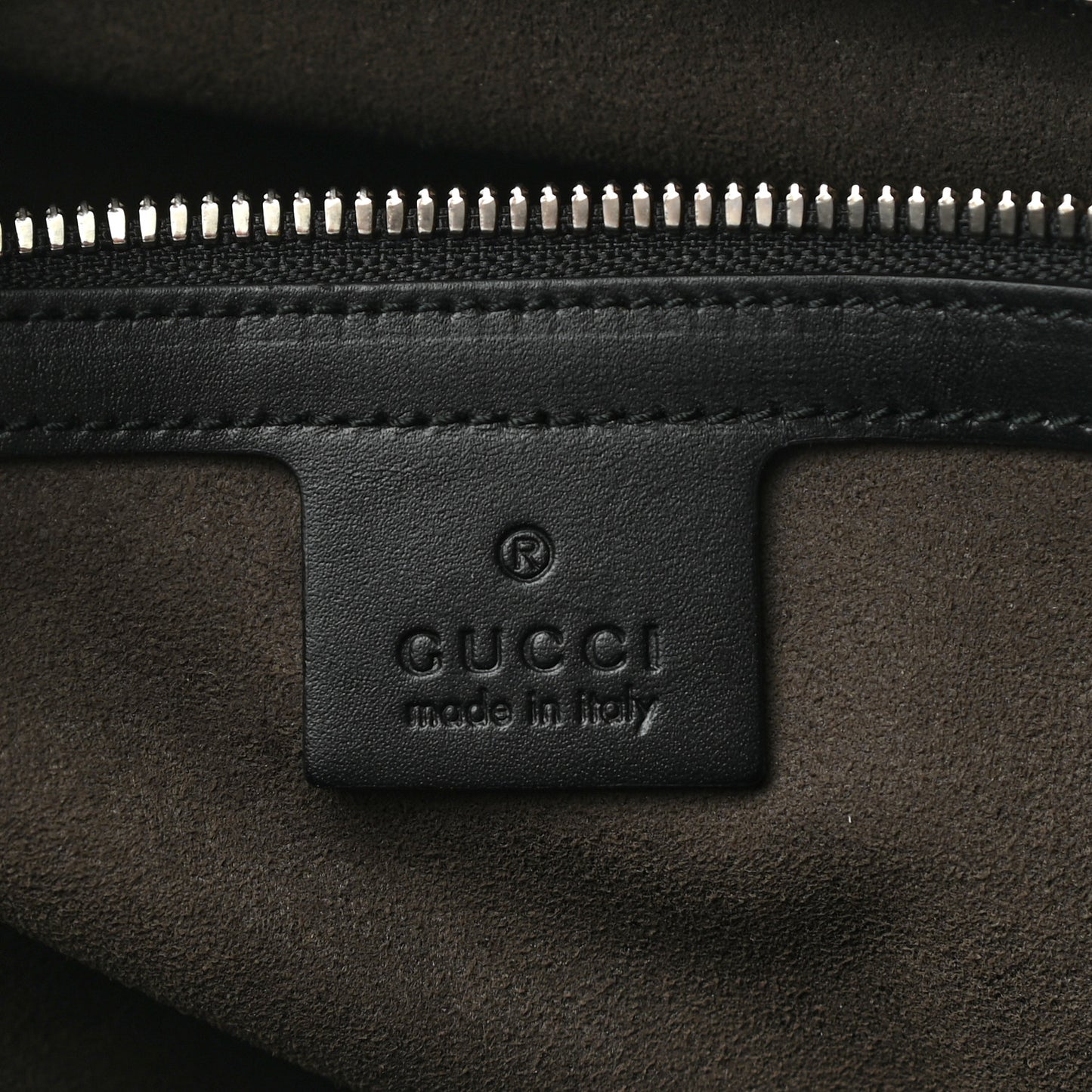 Guccissima Signature Medium Duffle Black