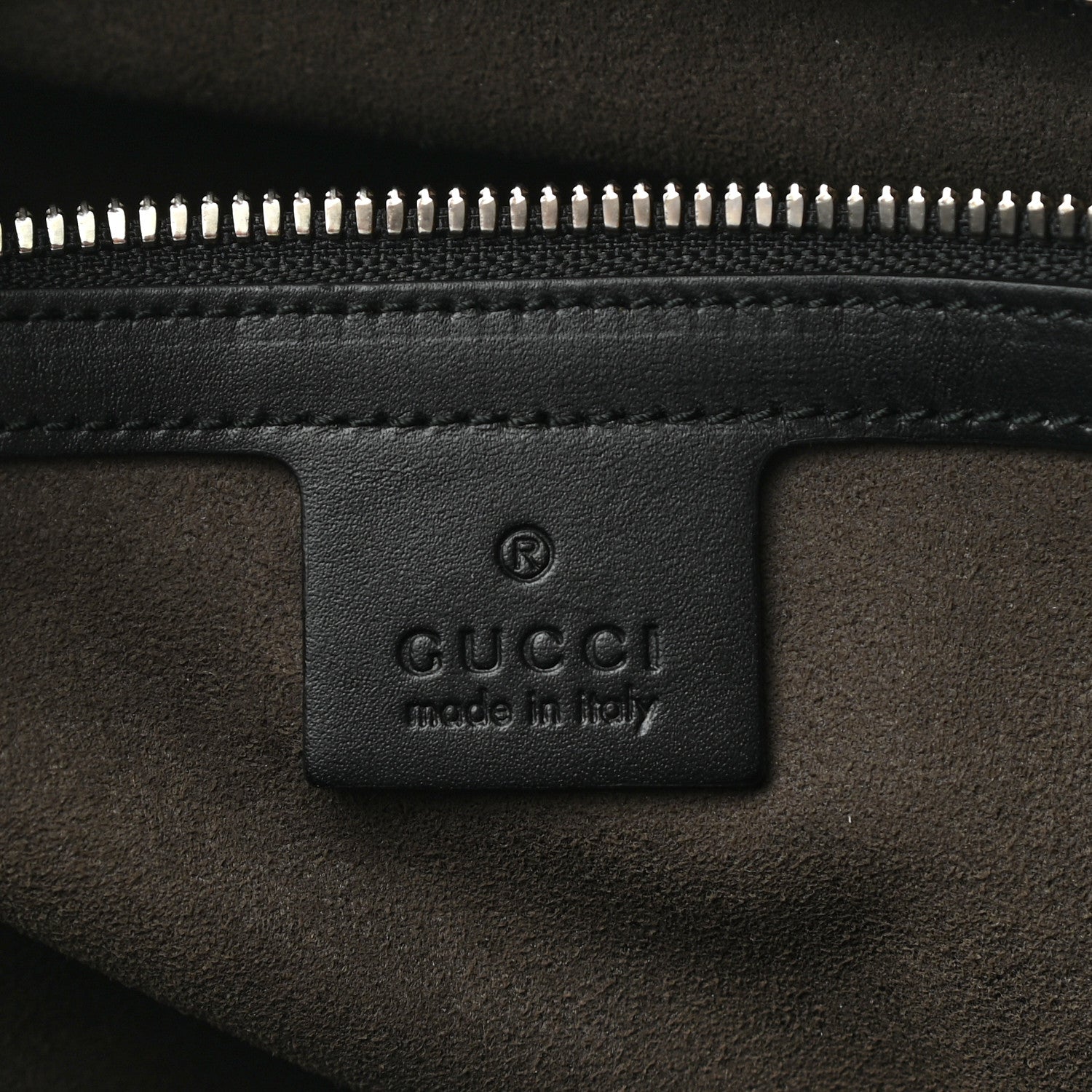 Gucci Guccissima Signature Medium Duffle Black 5 of 9