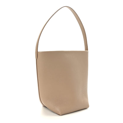 The Row Grained Calfskin Medium N/S Park Tote Dark Taupe 3 of 8